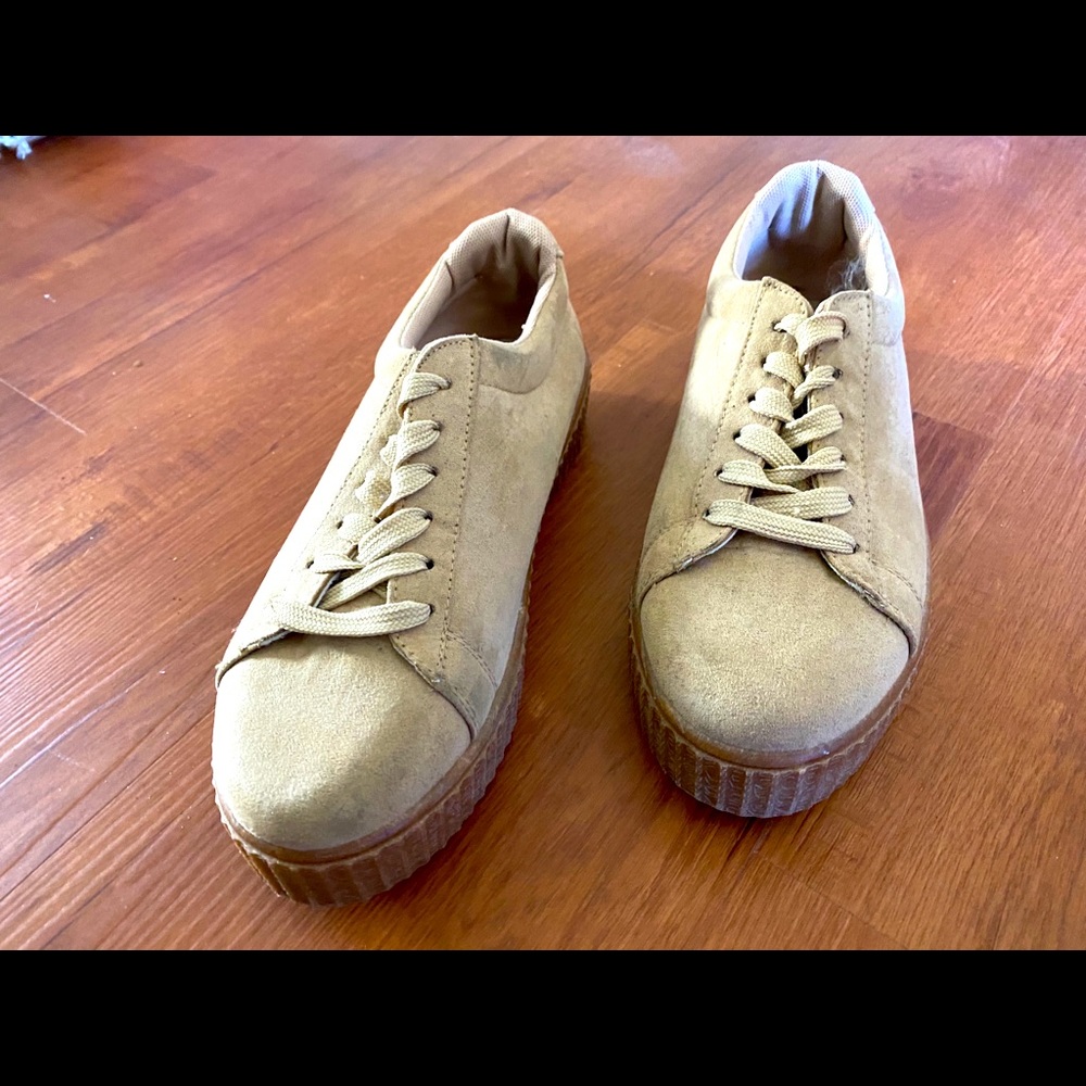 Brown Paltform Shoes